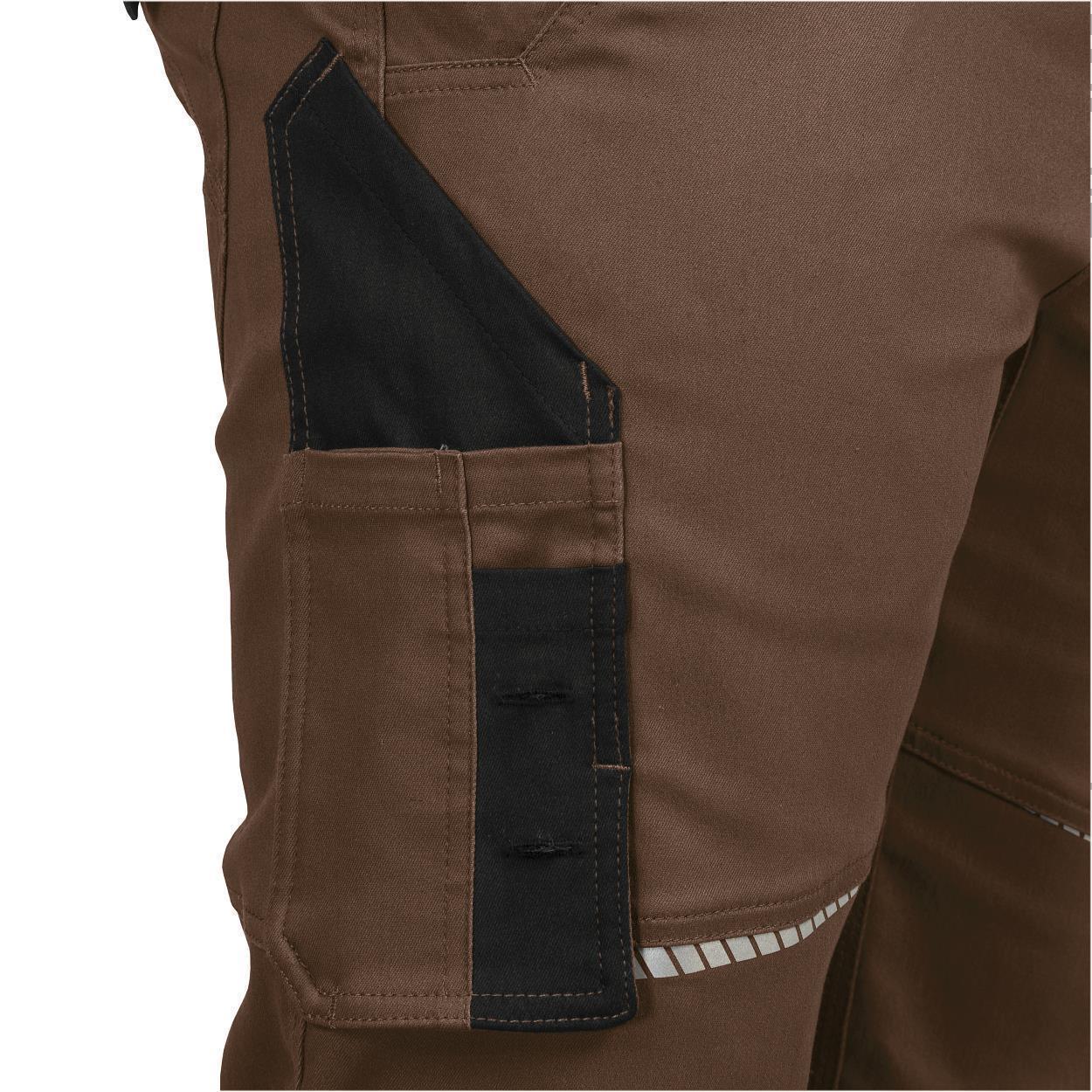 Bundhose Flex Line in Haselnuss-Schwarz, Größe 98 von Leibwächter