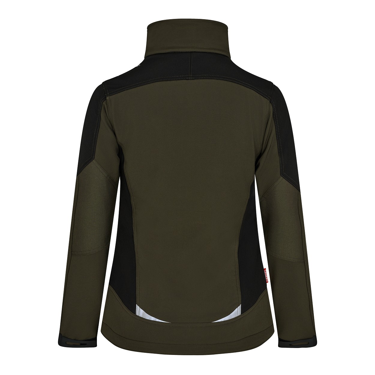 ENGEL Galaxy Damen Softshelljacke in Forest Green/Schwarz, Größe XS