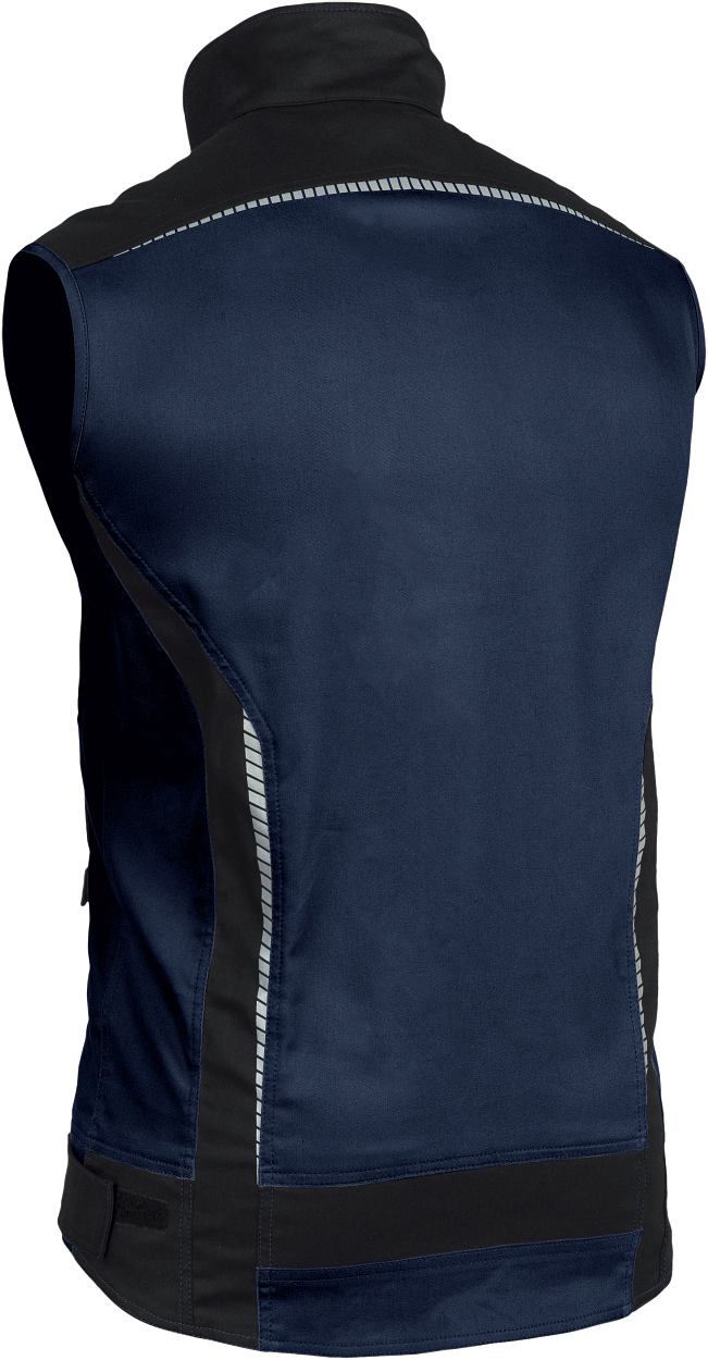 Weste Flex Line Marine/Schwarz FLEXV, Gr. 3XL von Leibwächter Weste FLEXV30 Flex Line in Marine/Schwarz, Gr. 7XL von Leibwächter