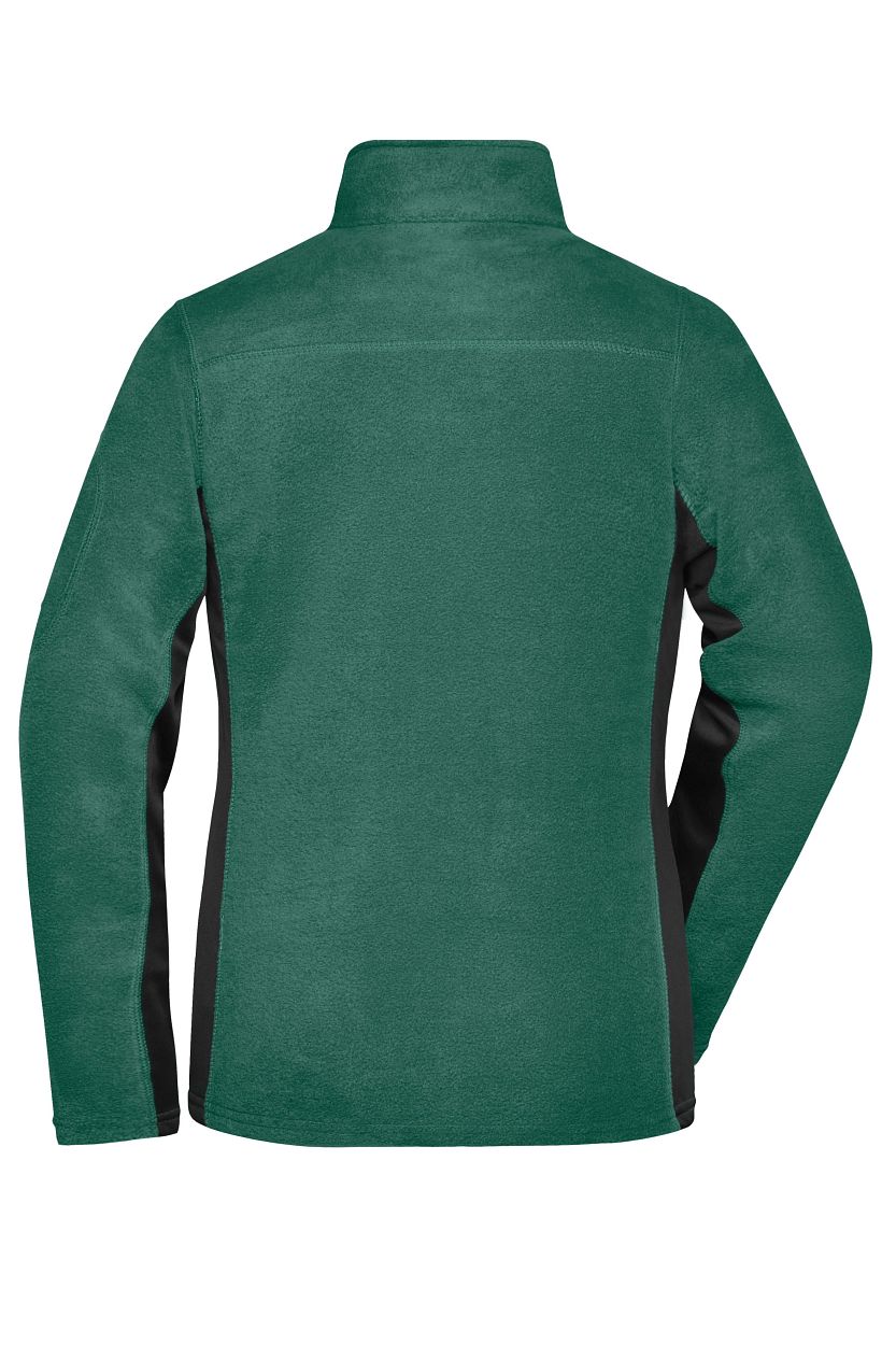 Ladies' Workwear Fleece Jacket - STRONG - "JN841" in Dark-Green/Black, Größe 4XL - Daiber