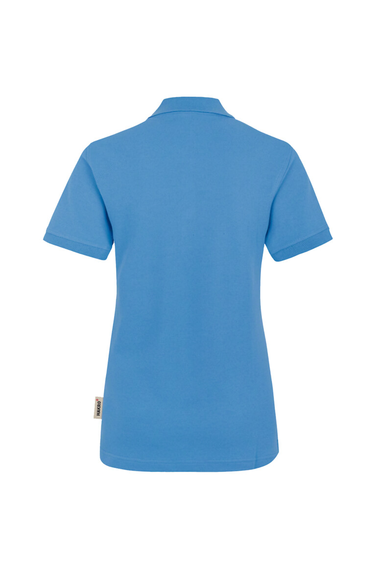 HAKRO 110 Damen Poloshirt Classic in Malibublau, Größe 3XL