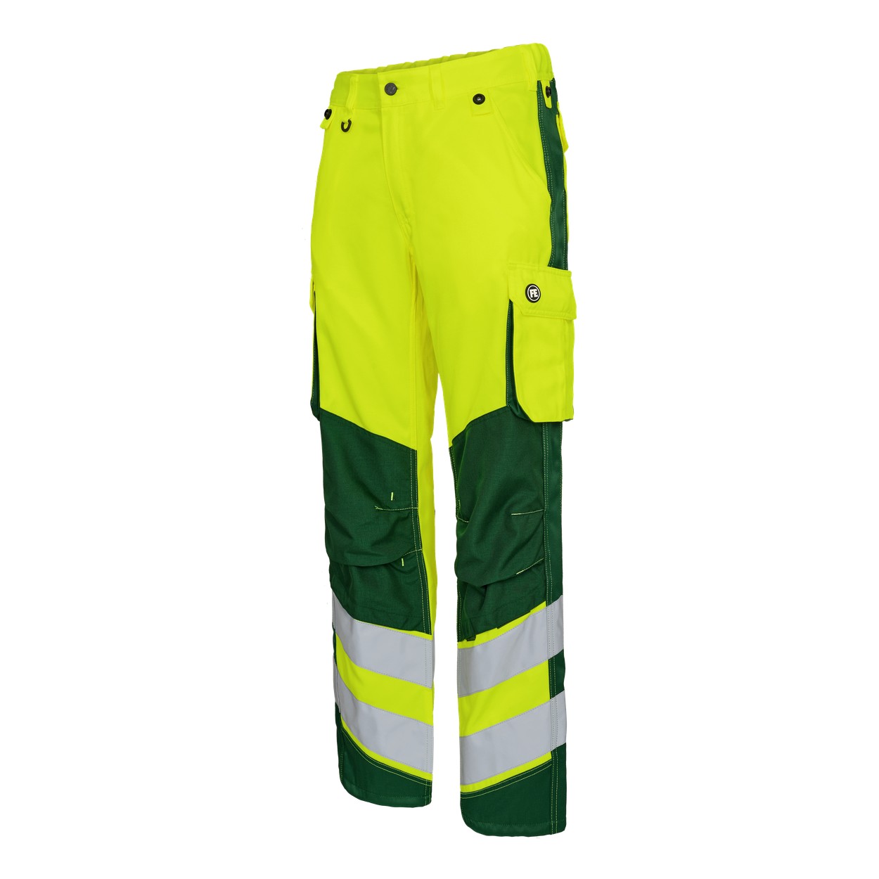 ENGEL Safety Light Arbeitshose in Gelb/Grün, Größe 106