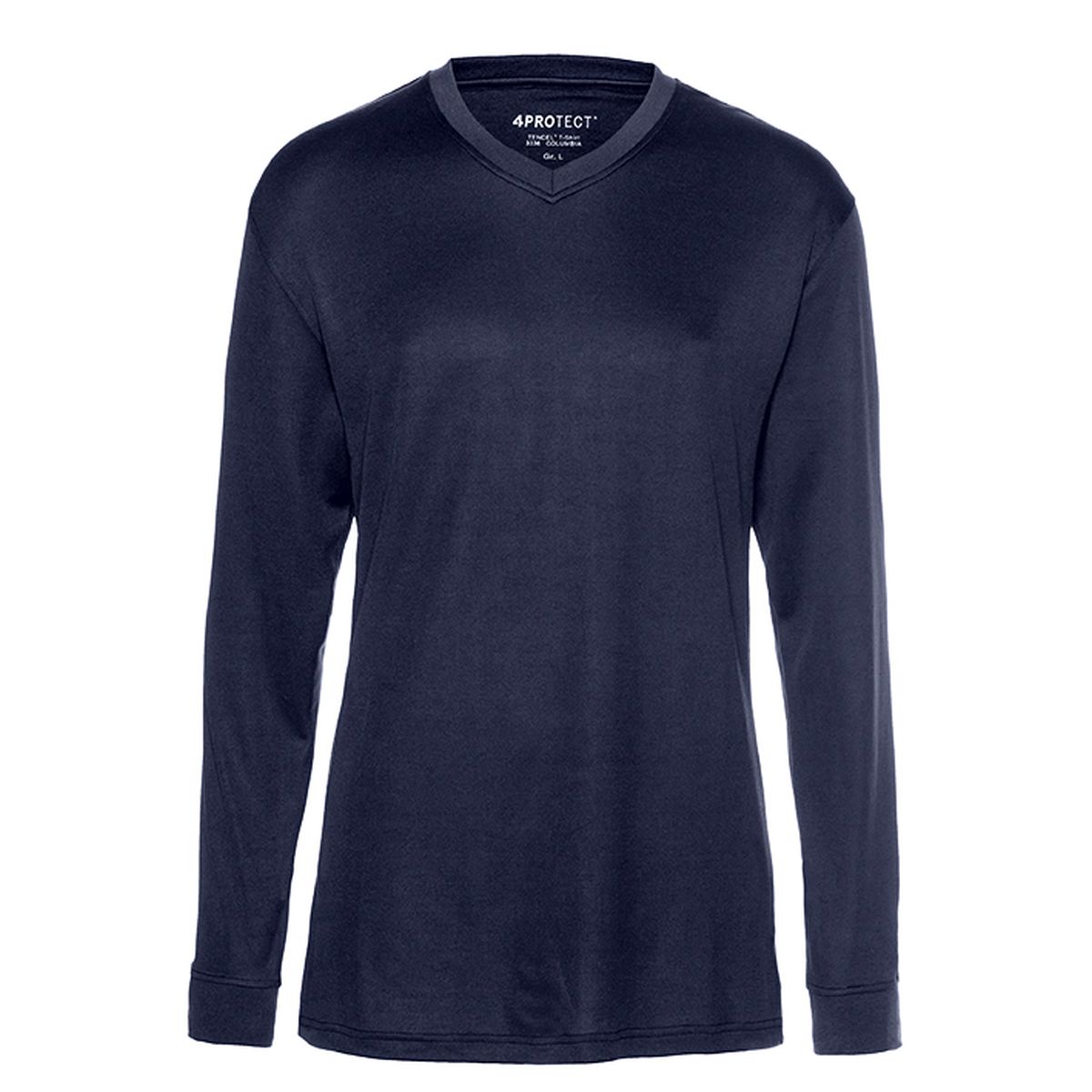 4PROTECT® UV-Schutz-Langarm-Shirt AUSTIN in Blau, Größe 3XL