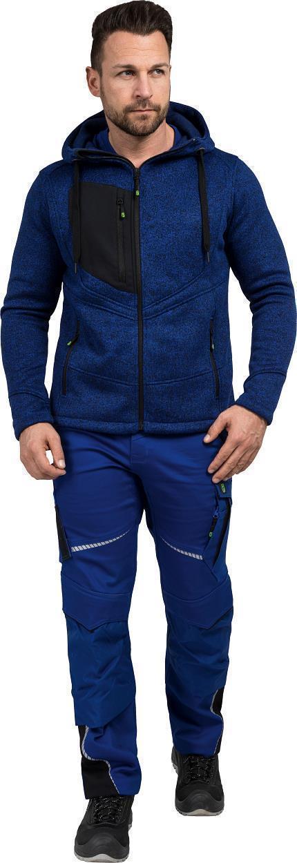 Strickjacke Casual Line Unisex Kornblau CASTJ, Gr. 2XL von Leibwächter