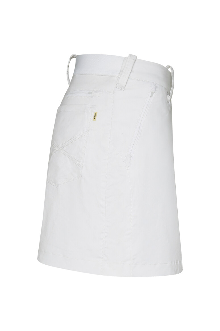 HAKRO 712 DAMEN PERFORMANCESKORT X-STRETCH in Weiß, Größe 3XL