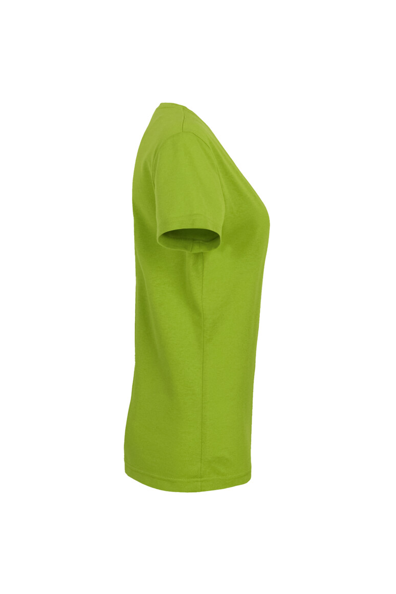 HAKRO 181 Damen V-Shirt MIKRALINAR® in Kiwi, Größe 6XL