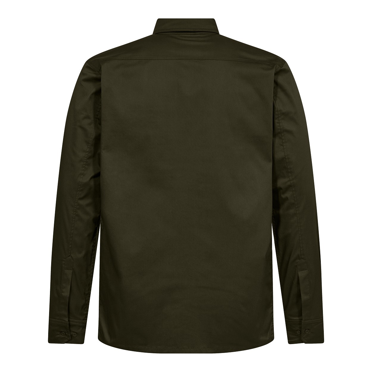 ENGEL Extend Langarm-Hemd mit Stretch in Forest Green, Größe XS