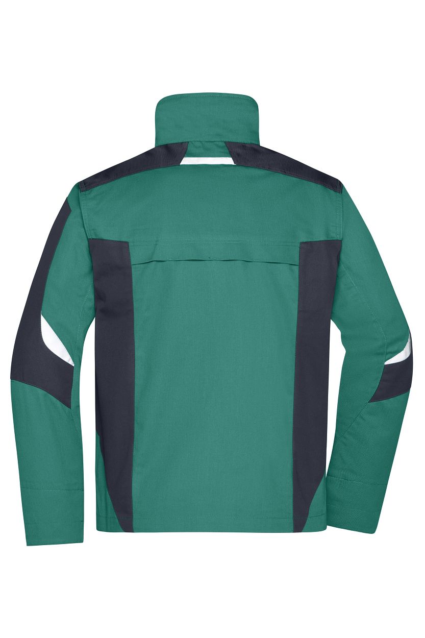 Workwear Jacket - STRONG - "JN821" in Dark-Green/Black, Größe 6XL - Daiber