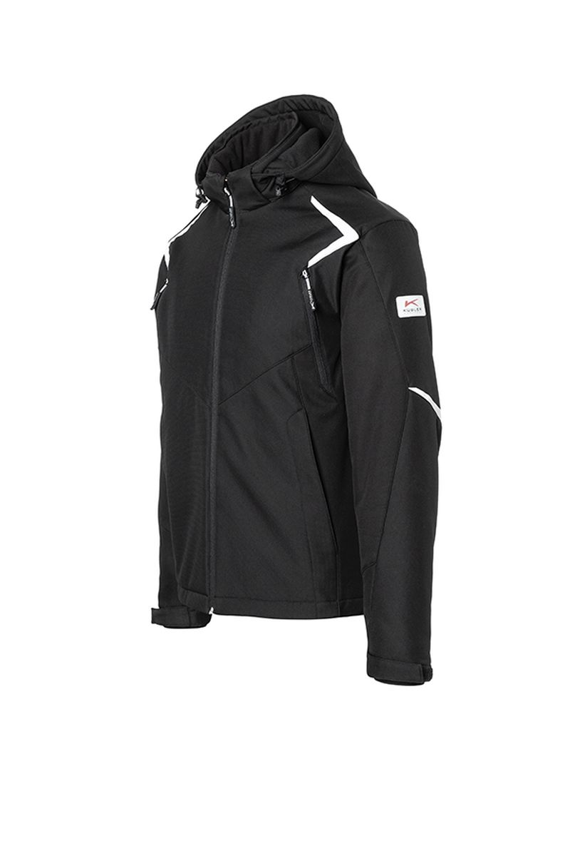 KÜBLER BODYFORCE Winter Softshell Jacke KÜBLER BODYFORCE Winter Softshell Jacke in Schwarz / Anthrazit, Größe 4XL