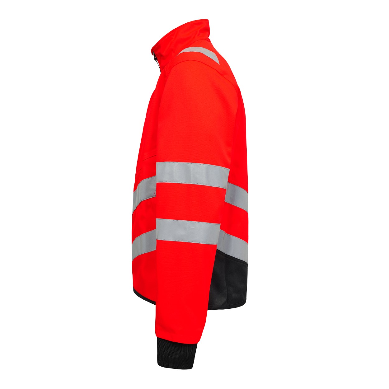 ENGEL Safety Arbeitsjacke in Rot/Schwarz, Größe XS