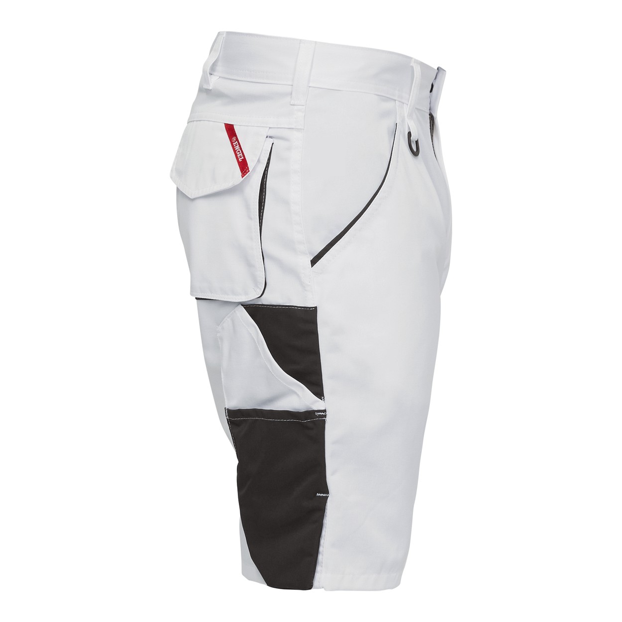 ENGEL Galaxy Light Shorts in Weiss/Anthrazit Grau, Größe 54