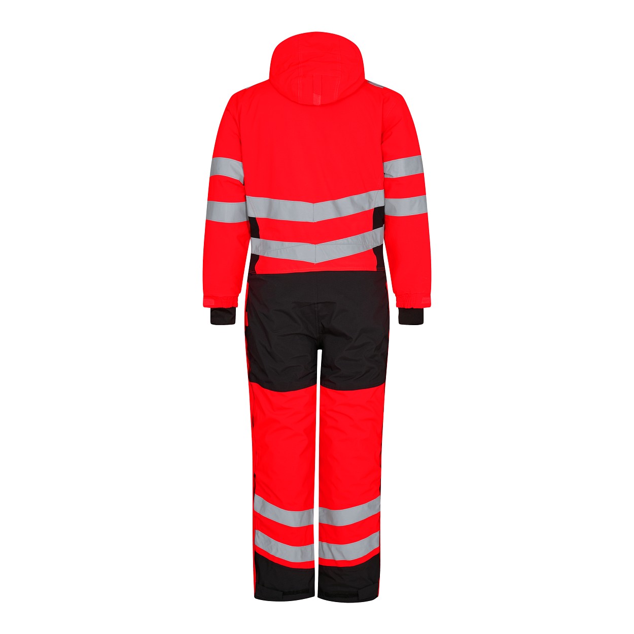 ENGEL Safety Winteroverall in Rot/Schwarz, Größe XS