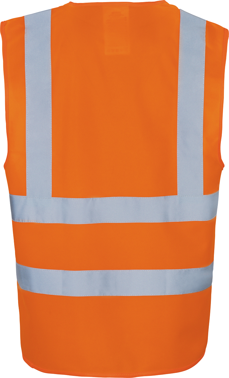 Warnschutzweste leuchtorange in Gr. XXL von Vizwell