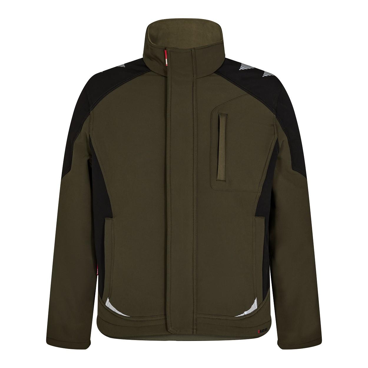 ENGEL Galaxy Softshelljacke in Forest Green/Schwarz, Größe XS