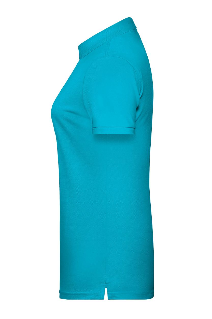 Ladies' Basic Polo OCS Standard "8009" in Turquoise, Größe 2XL - Daiber