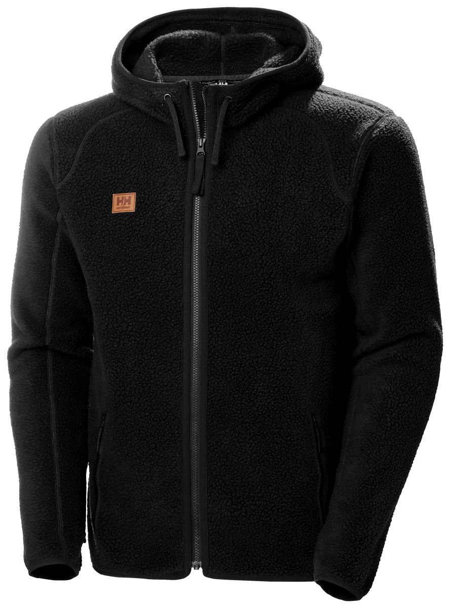 Pile Hoodie Heritage in Black, Gr. 3XL von Helly Hansen Workwear Pile Hoodie Heritage in Black, Gr. 3XL von Helly Hansen Workwear