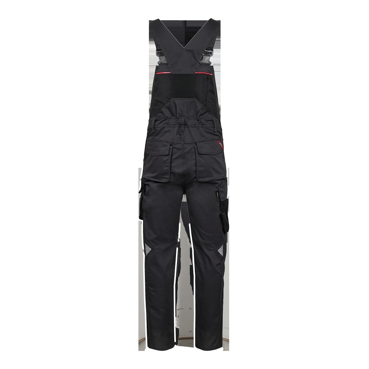 ENGEL Galaxy Latzhose mit 2-Wege-Stretch in Anthrazitgrau/Schwarz, Größe 106