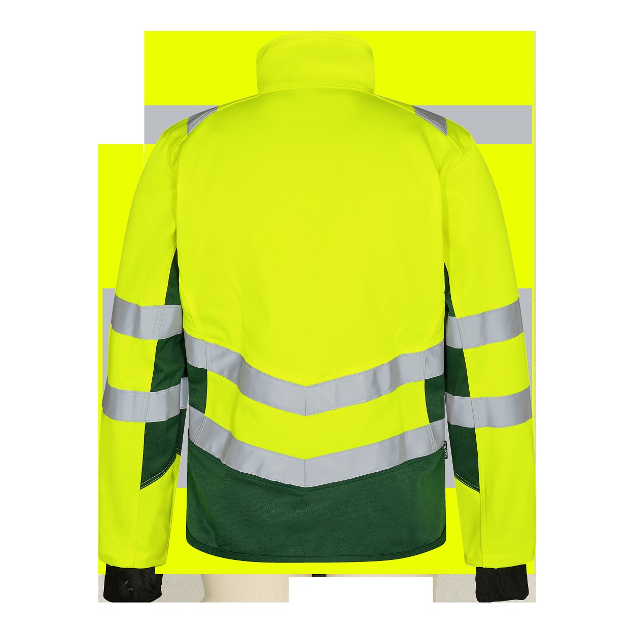 ENGEL Safety Arbeitsjacke mit 2-Wege-Stretch in Gelb/Grün, Größe XS