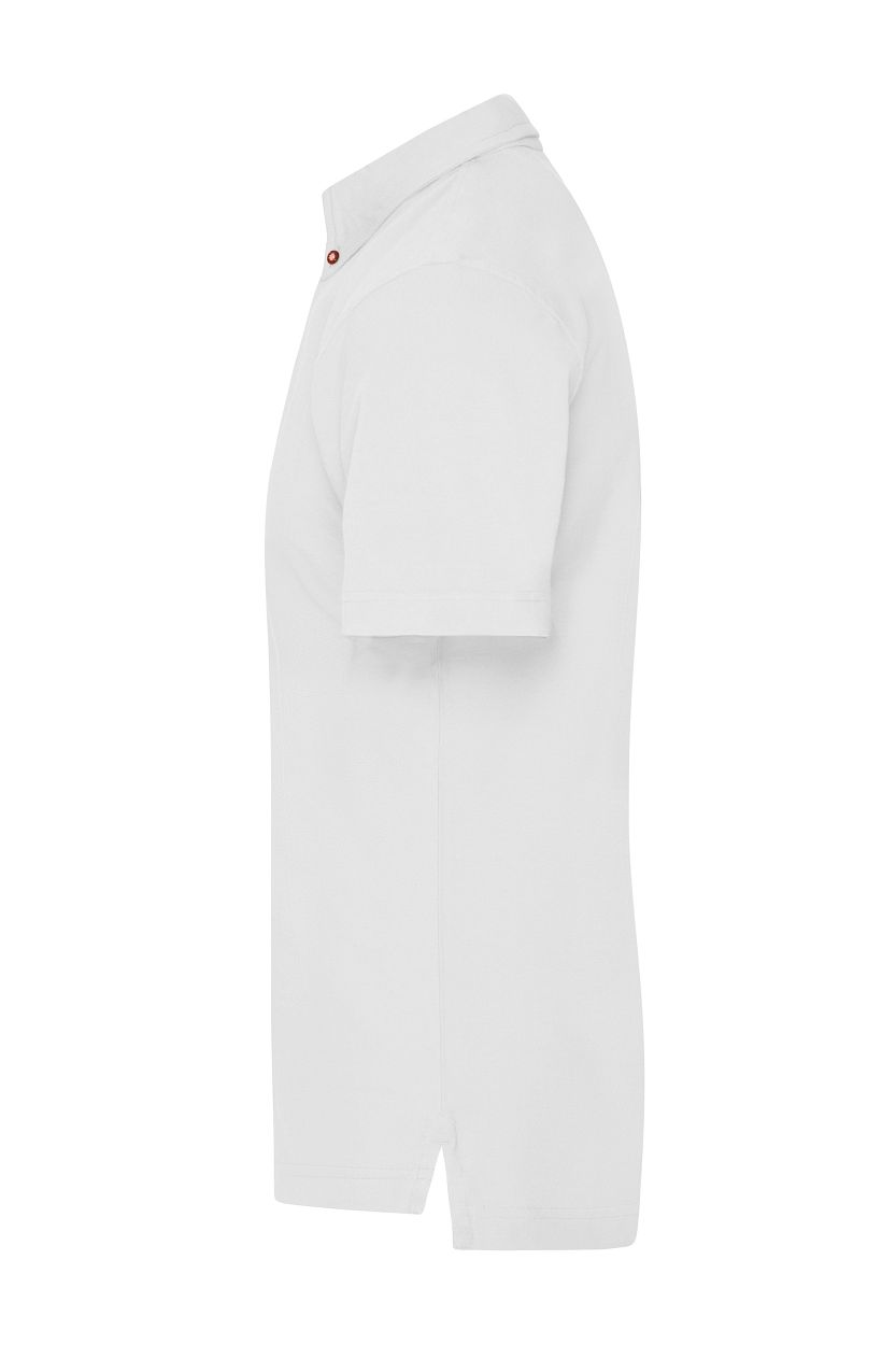 Men's Traditional Polo "JN716" in White/Red-White, Größe 3XL - Daiber