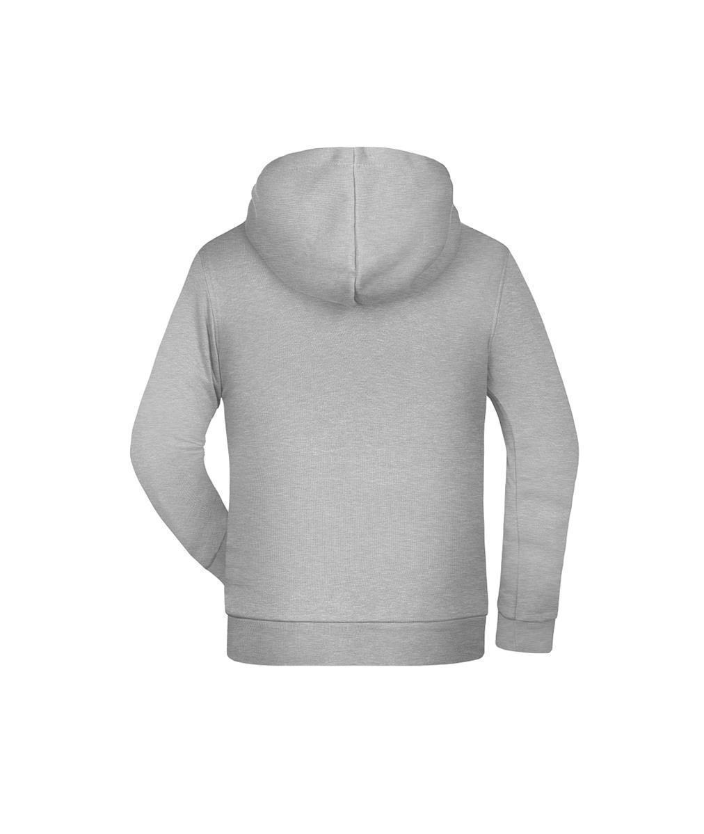 Children Promo Hoody "JN796K" in Grey-Heather, Größe 2XL - Daiber