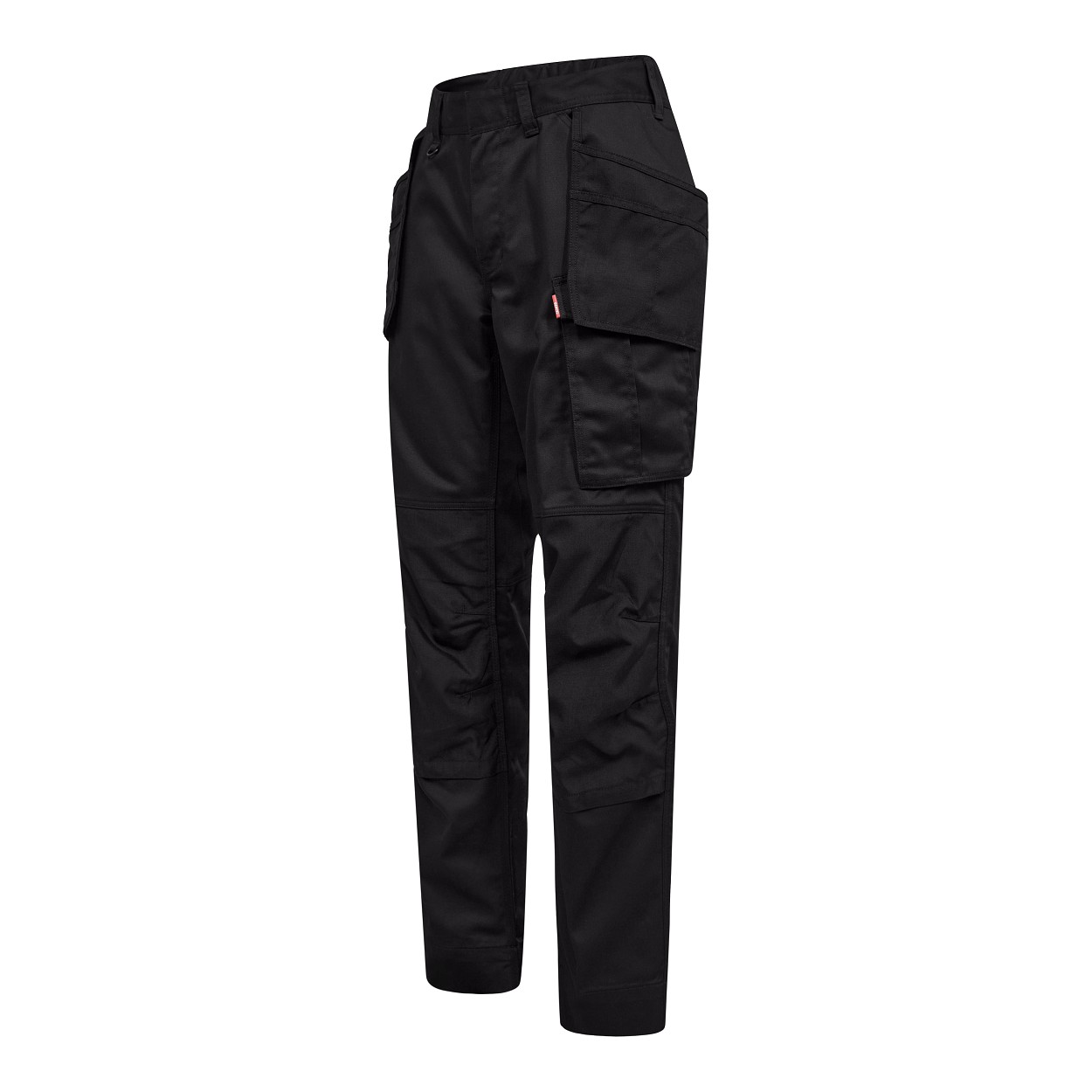 ENGEL Extend Arbeitshose mit Holstertaschen in Schwarz, Größe 26