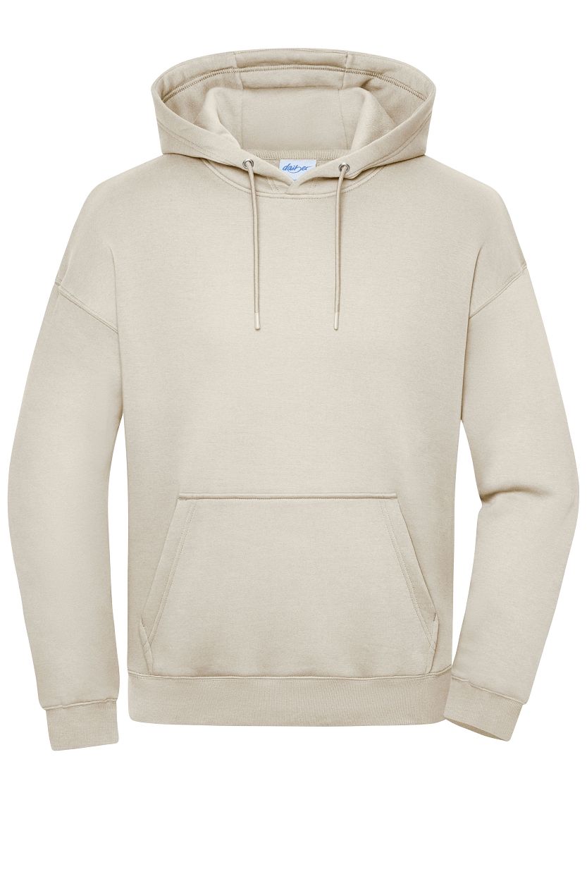 Oversized Sweat Hoody UNISEX OCS Blended & RCS "8052" in Sandstone, Größe 3XL - Daiber