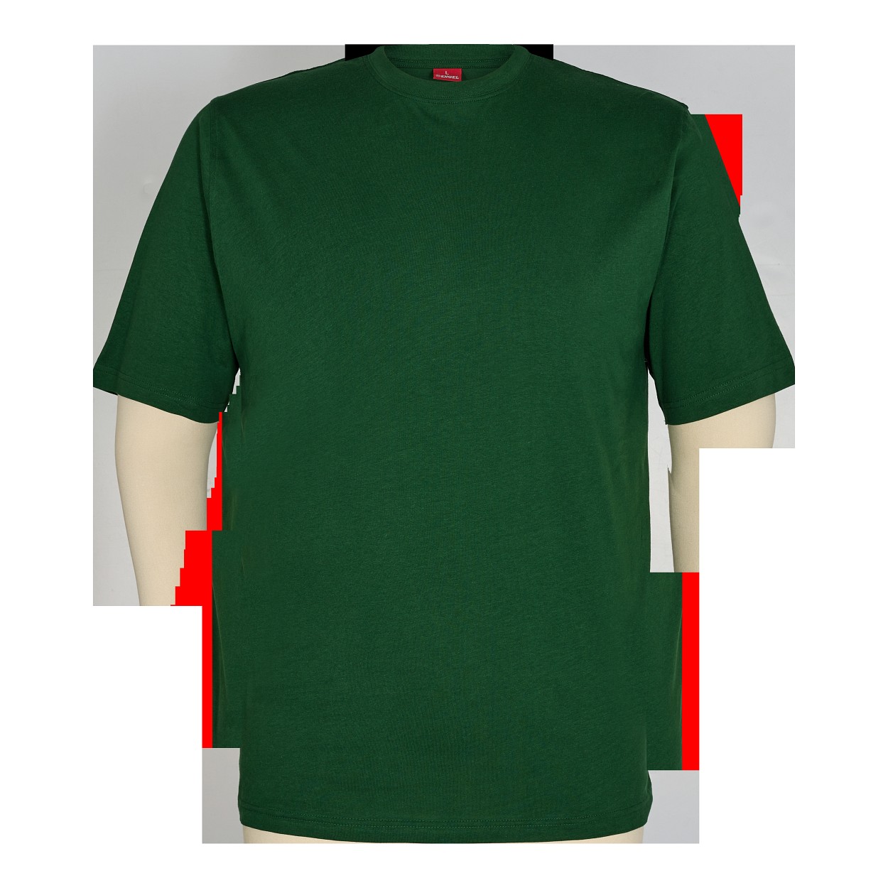 ENGEL Extend Baumwolle T-shirt in Grün, Größe XS