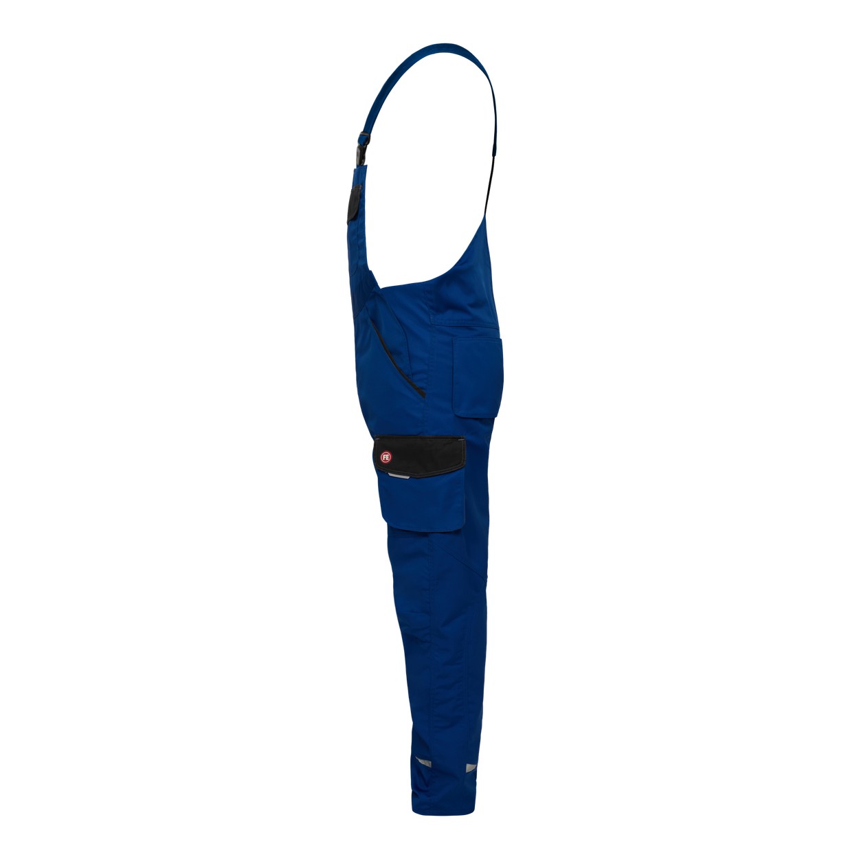 ENGEL Galaxy Light Latzhose in Surfer Blue/Schwarz, Größe 106