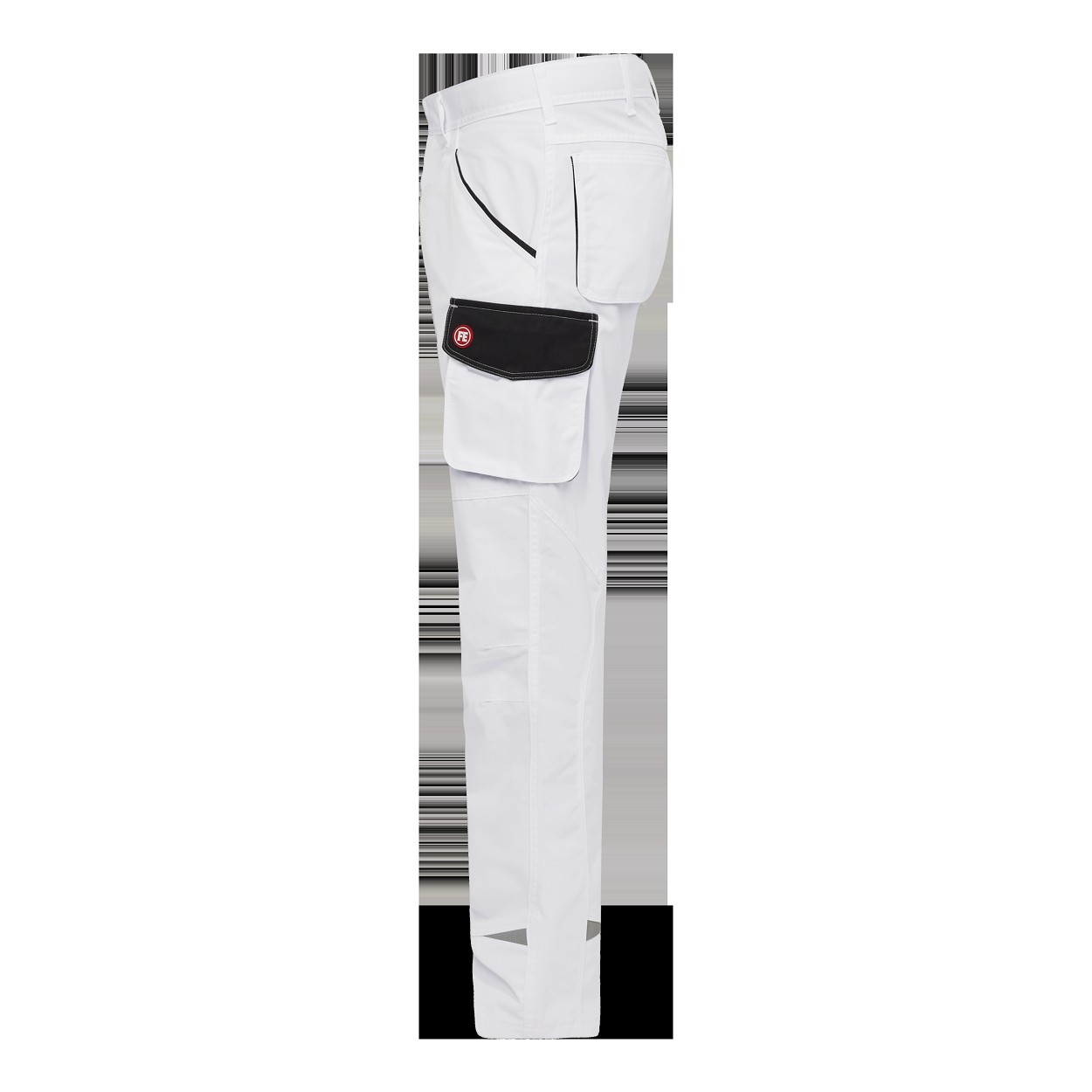 ENGEL Galaxy Light Arbeitshose in Weiss/Anthrazit Grau, Größe 106