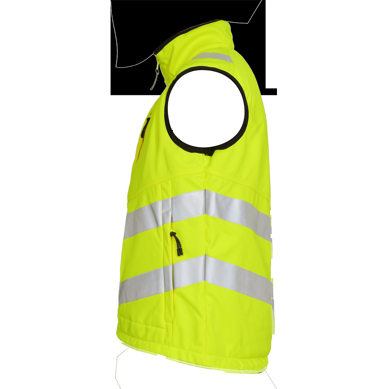 ENGEL Safety Softshellweste in Gelb, Größe XS