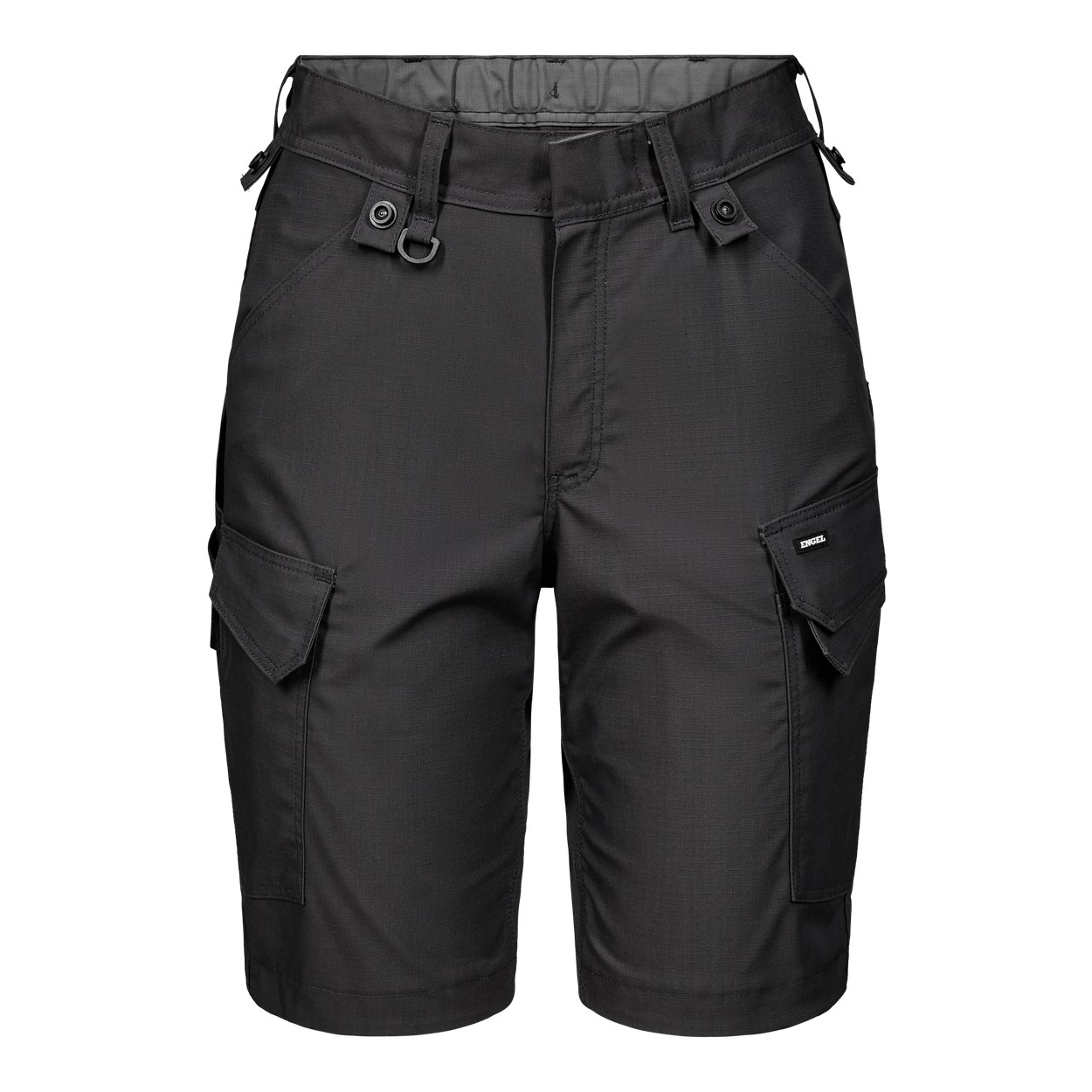 ENGEL Entire Damen Arbeitsshorts mit 2-Wege-Stretch in Anthrazit Grau, Größe 48