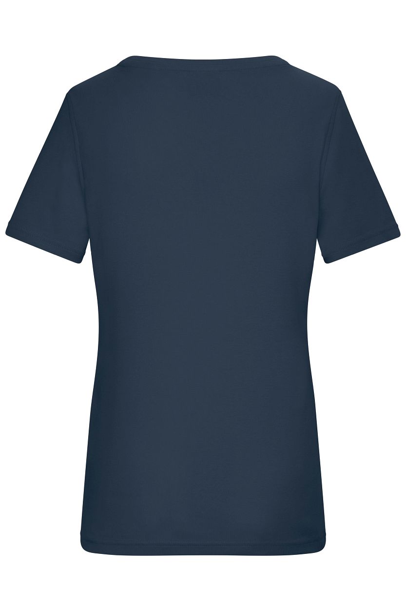 Ladies' T-Shirt 1:1 Rib OCS Standard "8039" in Navy, Größe 2XL - Daiber