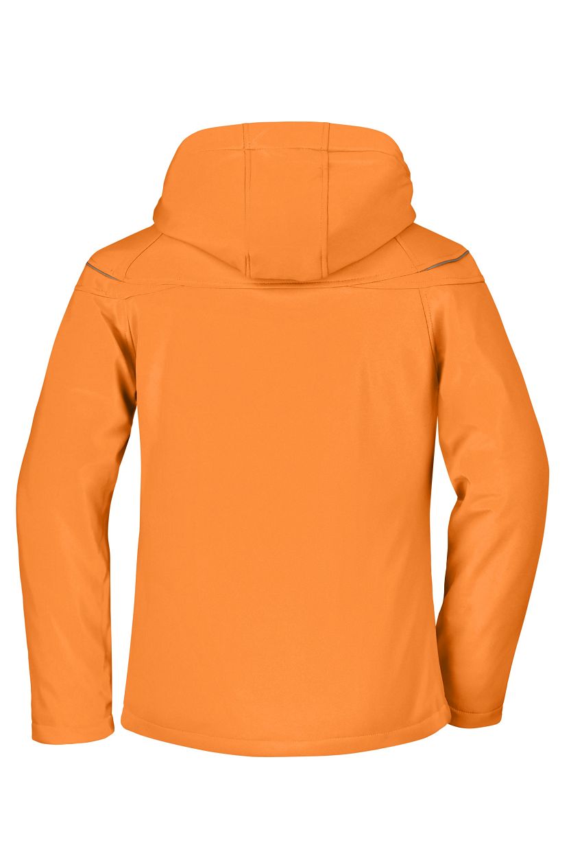 Ladies' Winter Softshell Jacket "JN1001" in Orange, Größe 2XL - Daiber