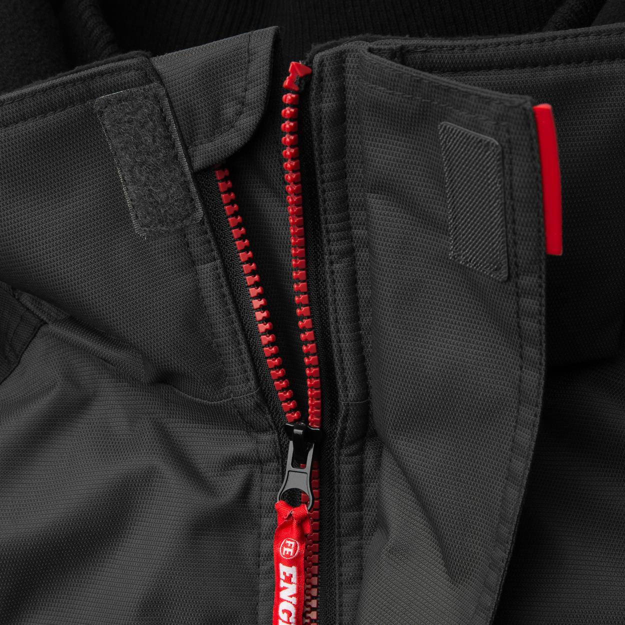 ENGEL Galaxy Winterjacke in Anthrazitgrau/Schwarz, Größe XS