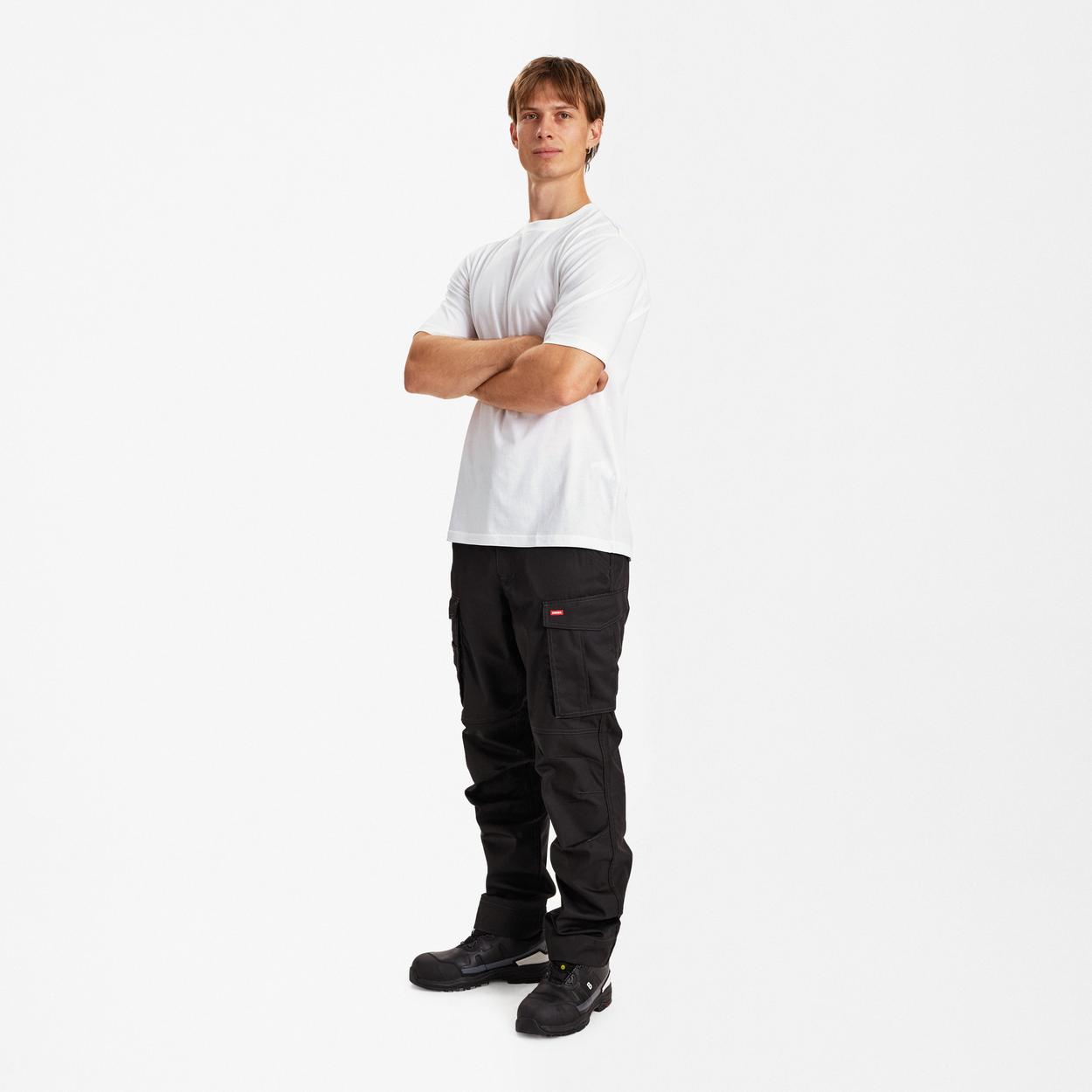 ENGEL Extend Baumwolle T-shirt in Weiss, Größe XS