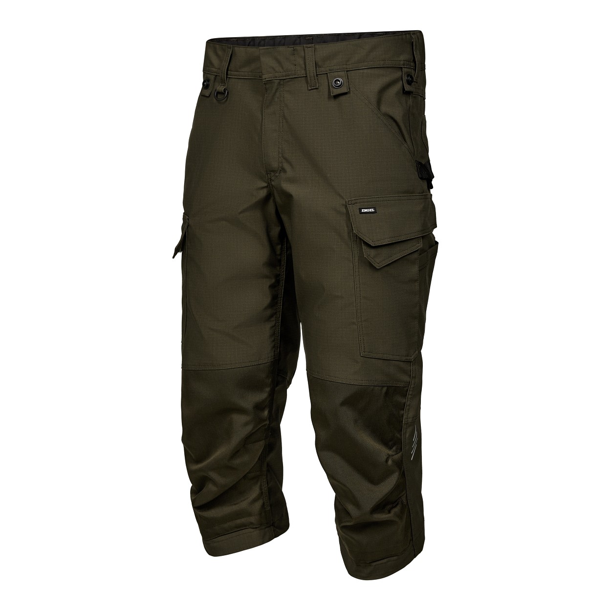 ENGEL Entire 3/4-Hose mit Stretch in Forest Green, Größe 54