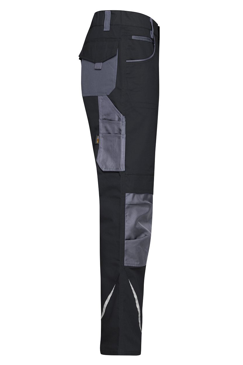 Workwear Pants - STRONG - "JN832" in Black/Carbon, Größe 110 - Daiber