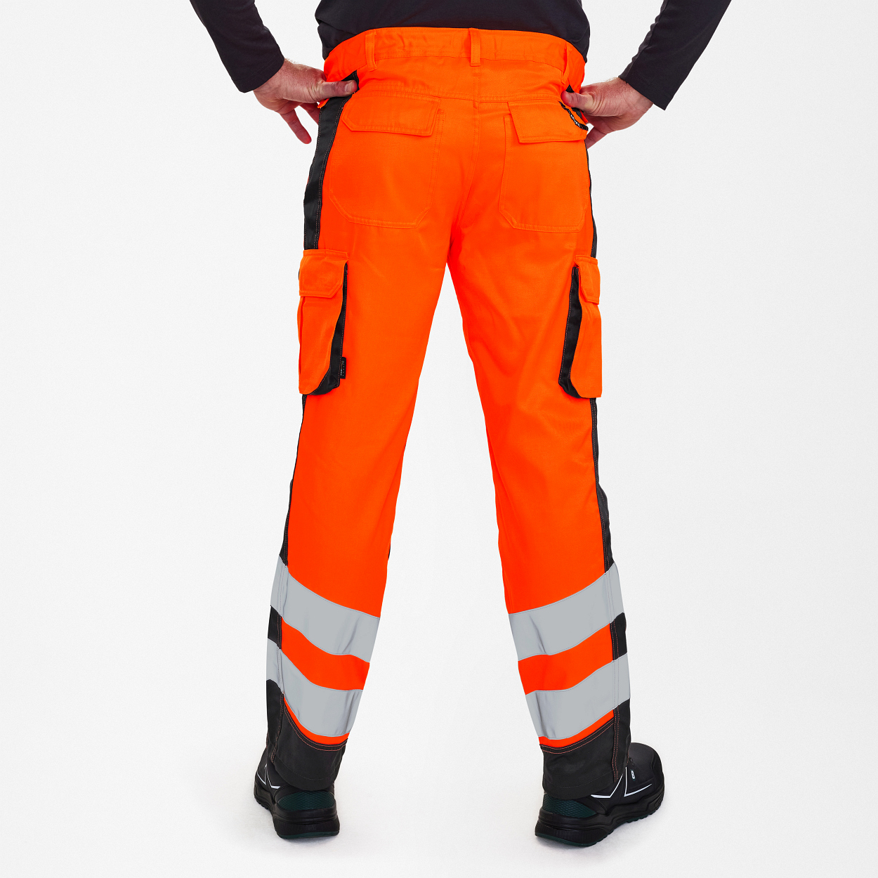 ENGEL Safety Light Hose in Orange/Anthrazit Grau, Größe 106