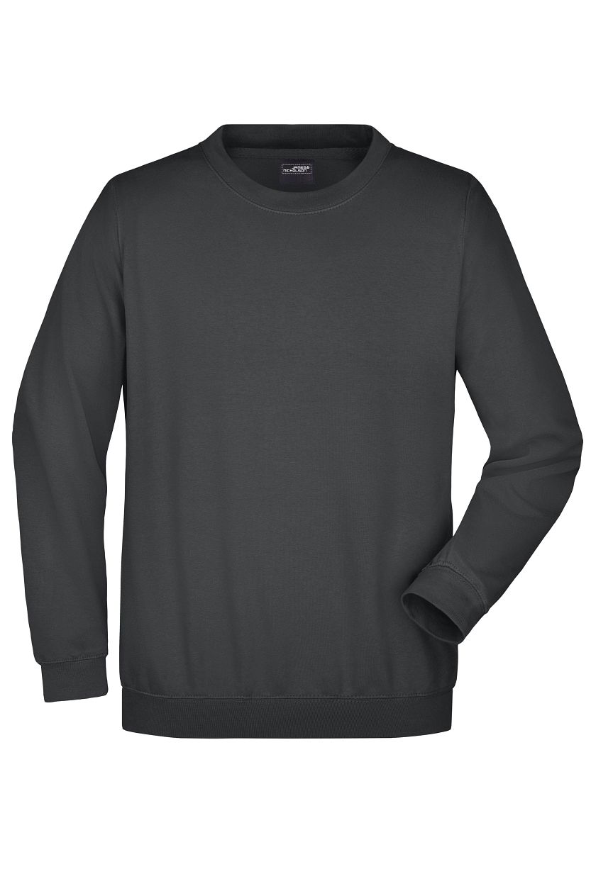 Round-Sweat Heavy "JN040" in Graphite, Größe 5XL - Daiber