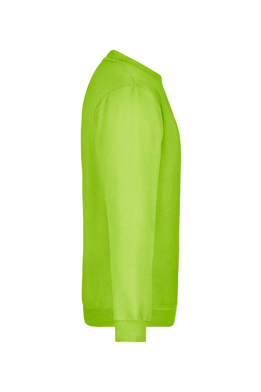 Round-Sweat Heavy "JN040" in Lime-Green, Größe 5XL - Daiber