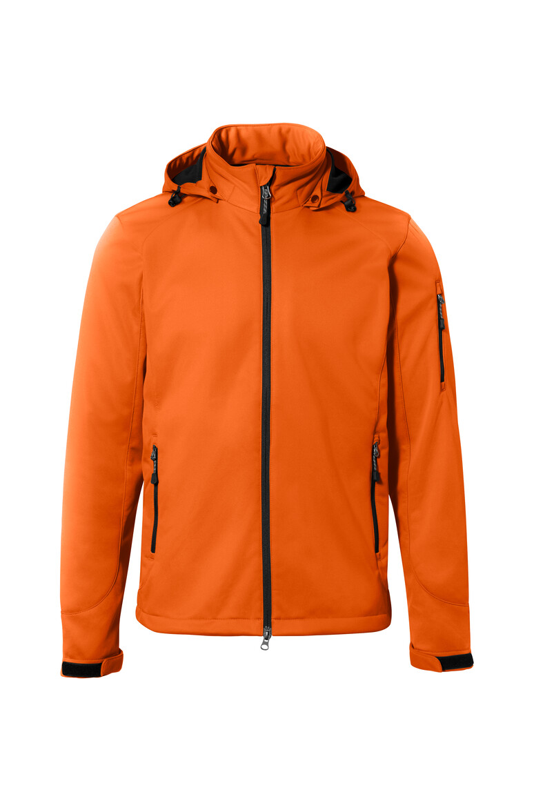 HAKRO 848 Softshelljacke Ontario in Orange, Größe 6XL