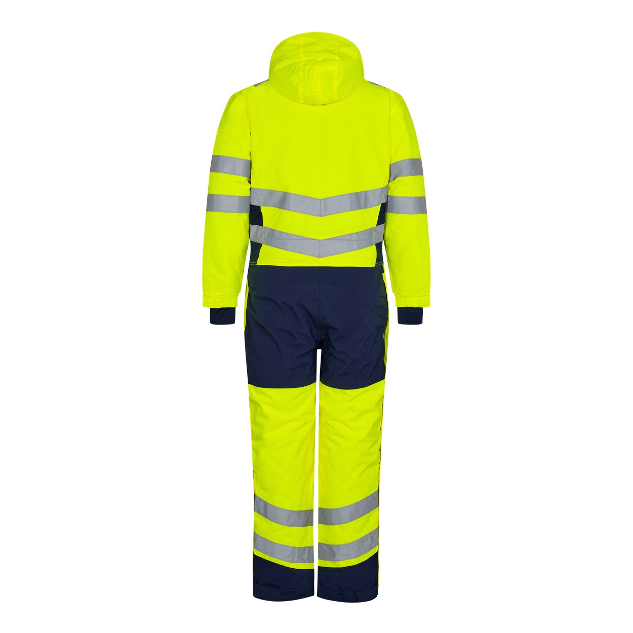 ENGEL Safety Winteroverall in Gelb/Blue Ink, Größe XS
