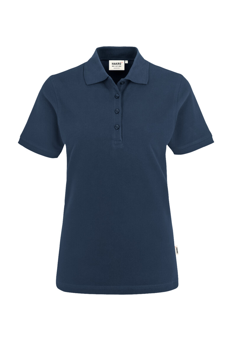 HAKRO 110 Damen Poloshirt Classic in Marine, Größe 3XL