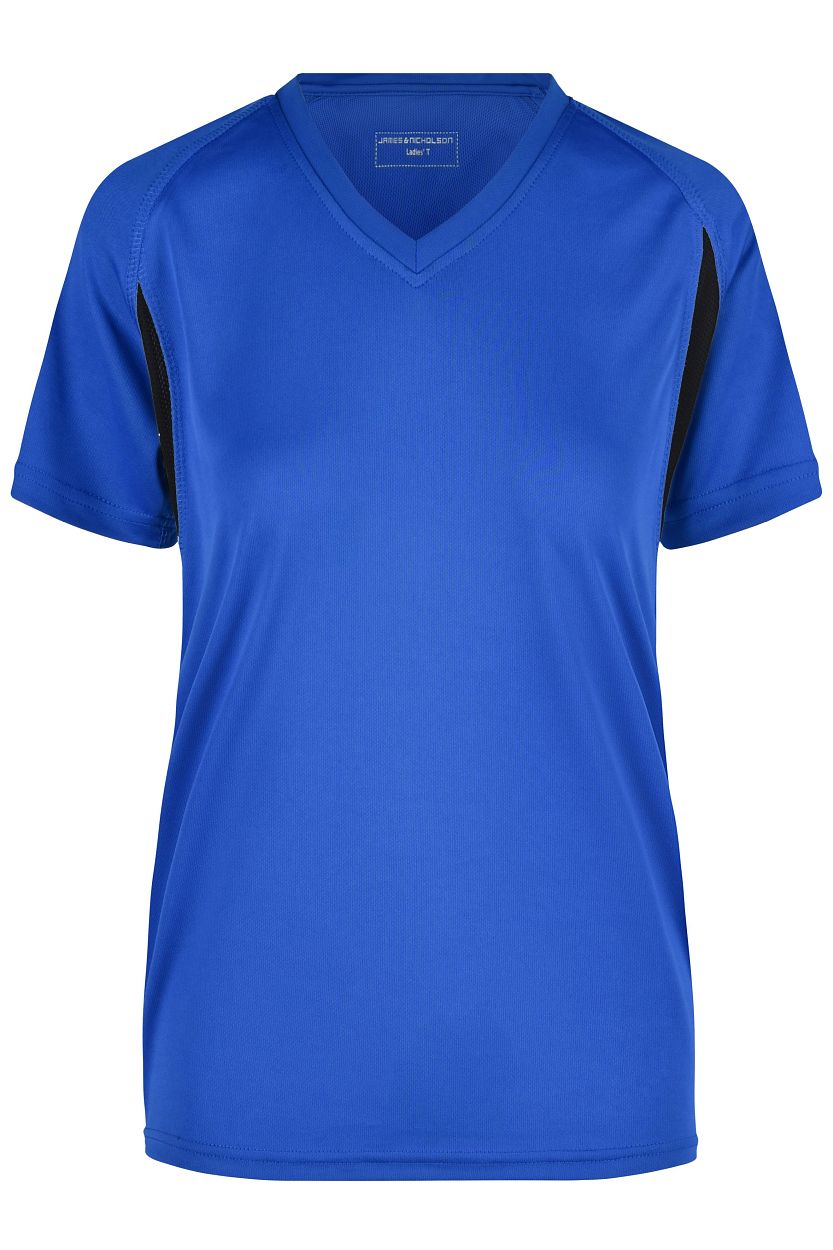 Ladies' Running-T "JN316" in Royal/Black, Größe 2XL - Daiber
