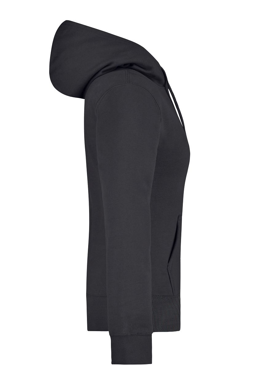Ladies' Hooded Sweat "JN051" in Black, Größe 2XL - Daiber