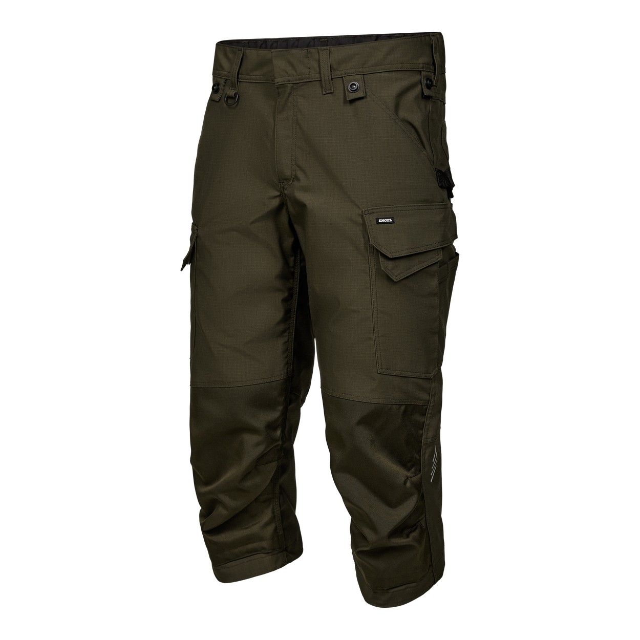 ENGEL Entire 3/4-Hose mit 2-Wege-Stretch in Forest Green, Größe 54