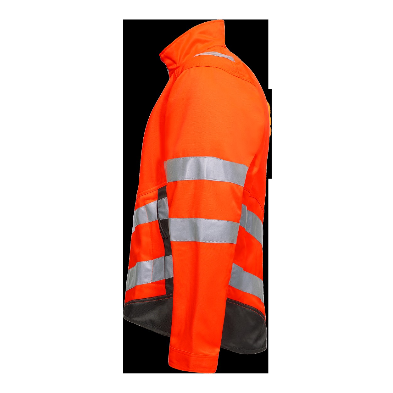 ENGEL Safety Light Arbeitsjacke in Orange/Anthrazit Grau, Größe XS