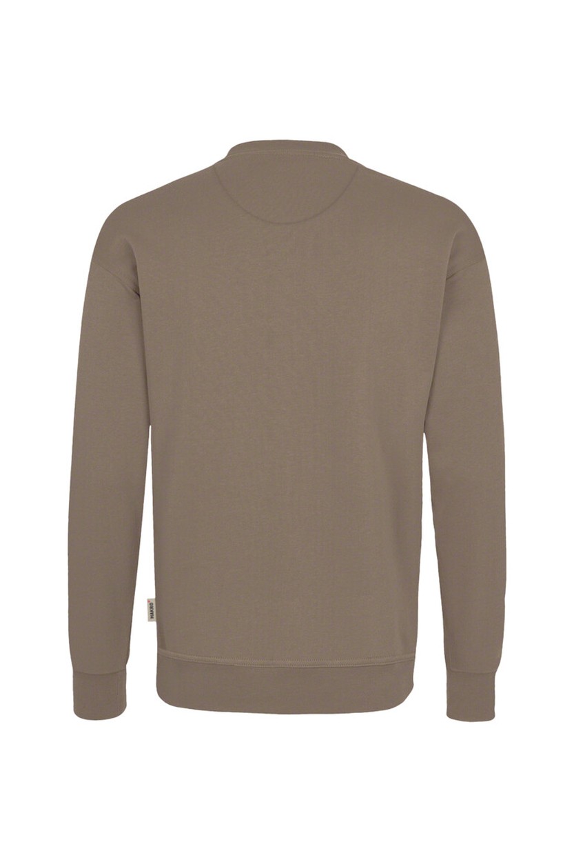 HAKRO 475 Sweatshirt MIKRALINAR® in Nougat, Größe 6XL