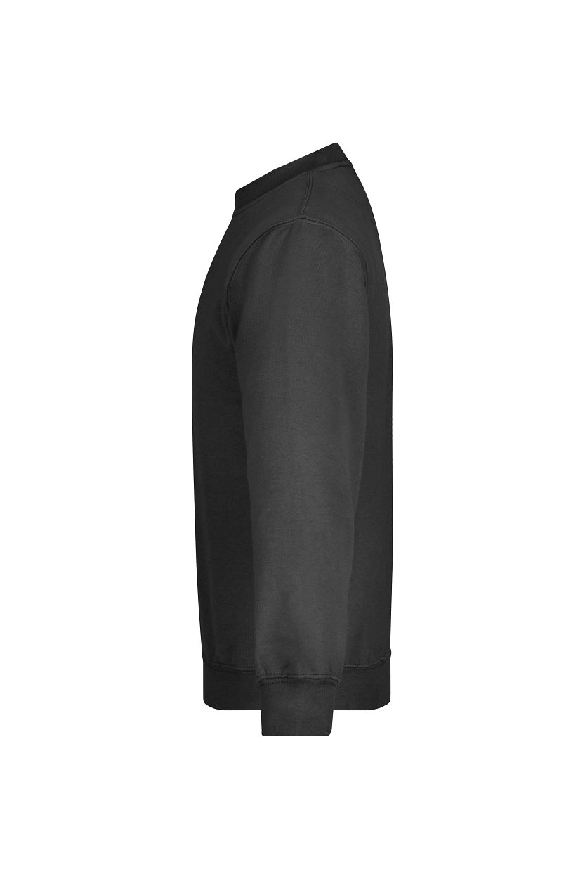 Round-Sweat Heavy Junior "JN040K" in Black, Größe 2XL - Daiber