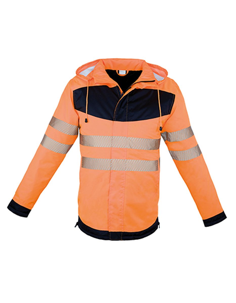 Korntex® EOS - Hi-Vis Parka "Corporate Identity Line" in Signal Orange, Größe L